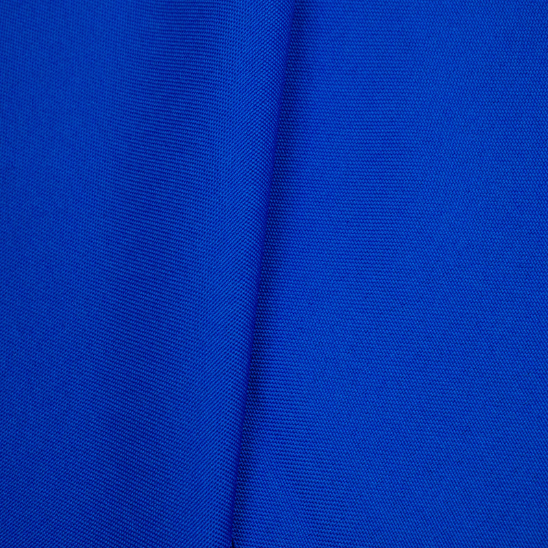 Tecido liso para toalhas de mesa minimatt 100% poliéster azul