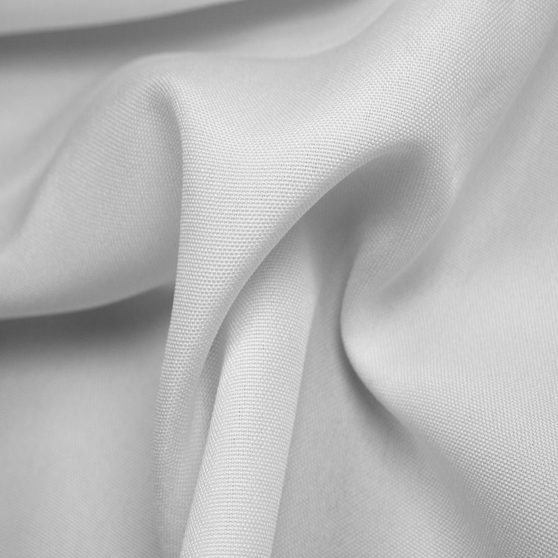 Tecido liso para toalha de mesa minimatt branco 100% poliéster branco suave